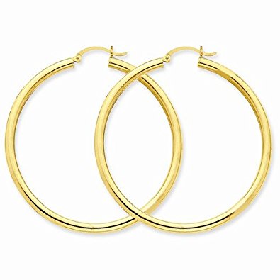 45mm Hoop Earrings in 18K Yellow Gold