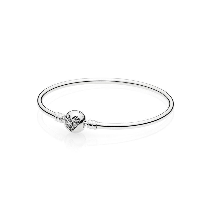 Pandora Rigid Moments Heart Bracelet