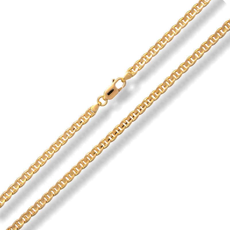 Solid 18k Yellow Gold Chain