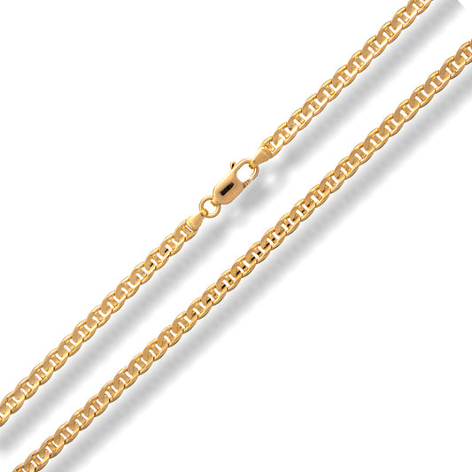 Cadena Maciza Oro Amarillo 18k