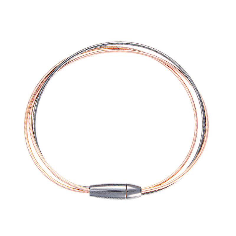 Pulsera Pesavento DNA Rutenio Rosa WDNAB508