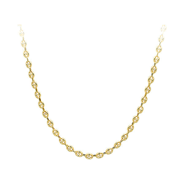 18K Yellow Gold Calabrote Chain - 60cm