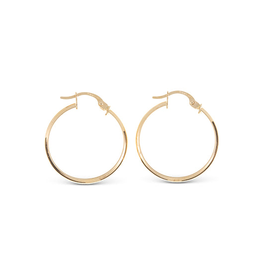 Criollas Media Caña Oro Amarillo 18k