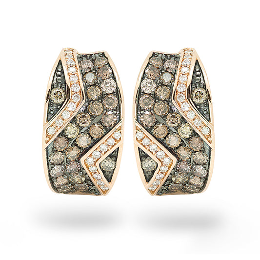 Elegance Collection Earrings 18K Rose Gold