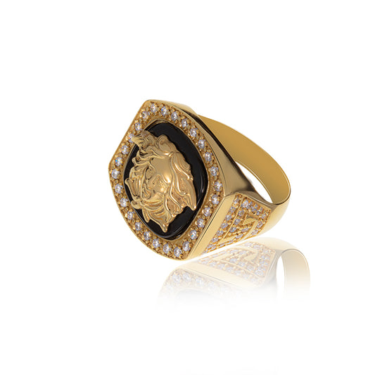 Sello Hombre Medusa Versace Oro 18K