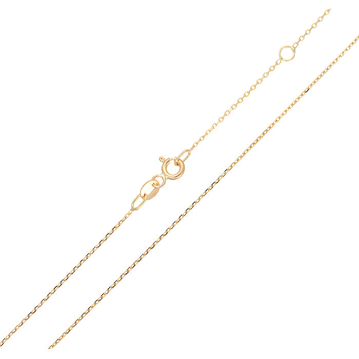 Cadena Sublime eslabón forzada oro amarillo 18K