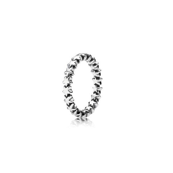 Pandora Silver Women's Path of Stars Ring