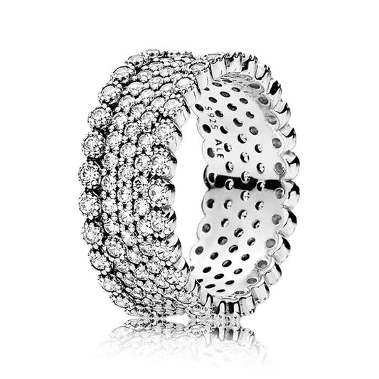 Anillo Pandora Brillo Lujoso Talla 52