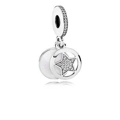 Charm Pandora Estrella Amistad en Plata de Ley