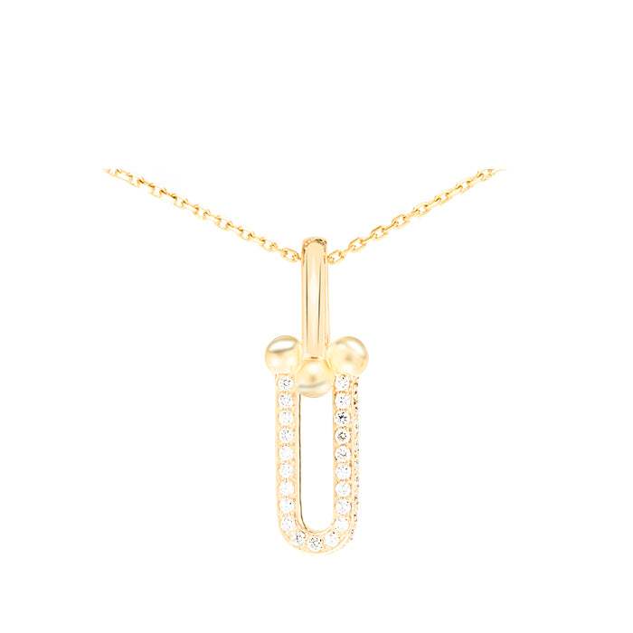 Colgante de Oro Amarillo 18k con Diamantes de Lujo