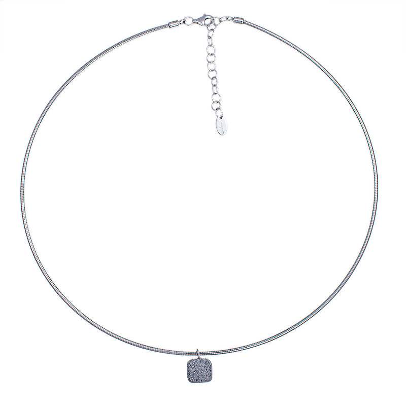 Collar Pesavento DNA Polvo Gris Perla WDNAG060