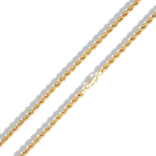 Cordón Oro Amarillo 18k - 45cm - Peso 8.80 Gramos
