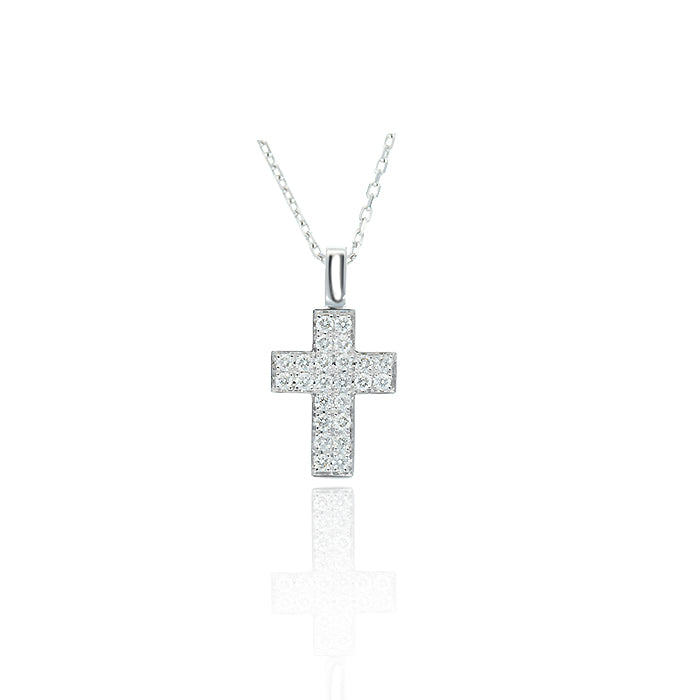 Cruz Celestial cruz de oro y diamantes