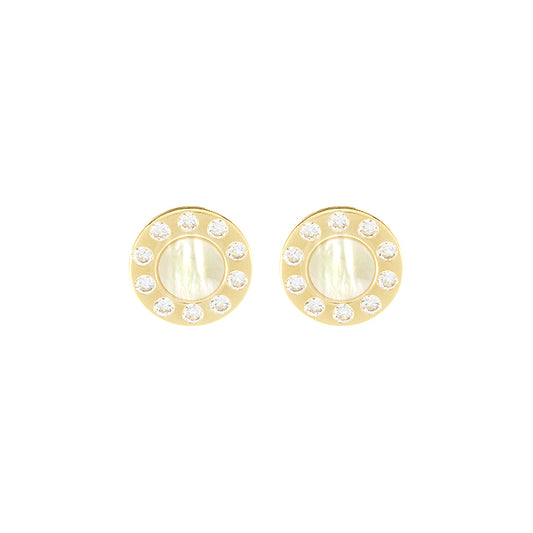Pendientes_redondo_Nacar_y_Circon_18k