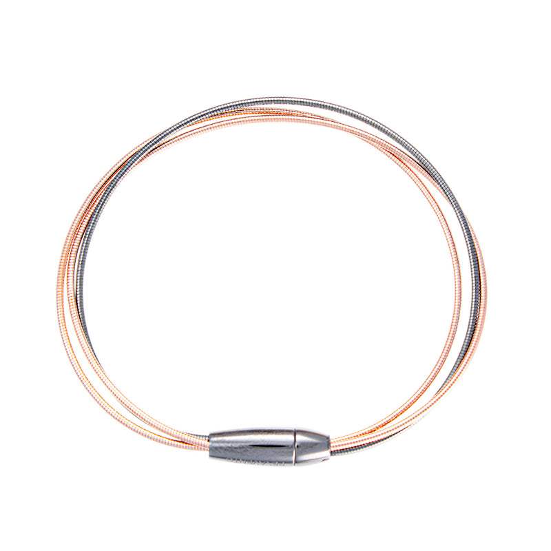 Pulsera Pesavento DNA Rutenio Rosa WDNAB508