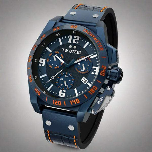 Reloj TW Steel WRC 46mm Esfera Azul  TW1020