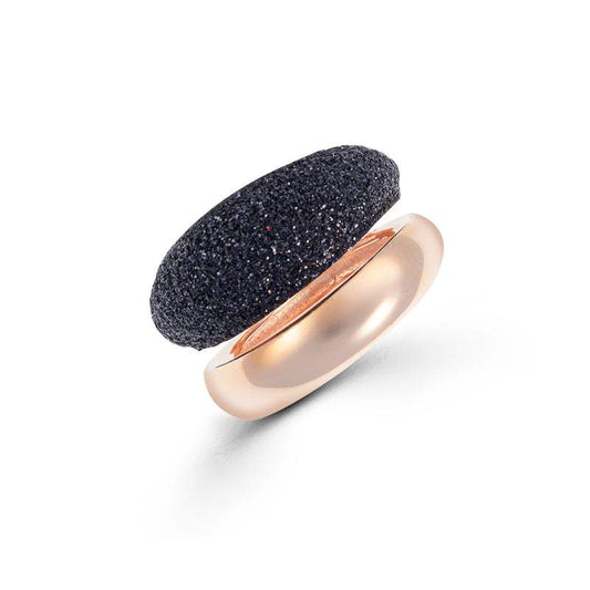 Sortija POLVERE DI SOGNI Rosa Negro WPLVA642/S pesavento
