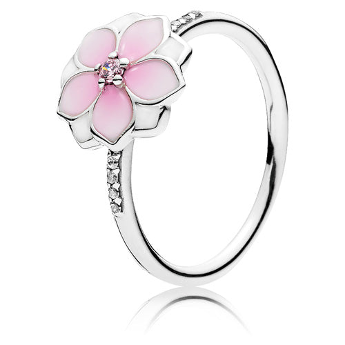 Pandora Magnolia Bloom Ring 191026PCZ Size 56