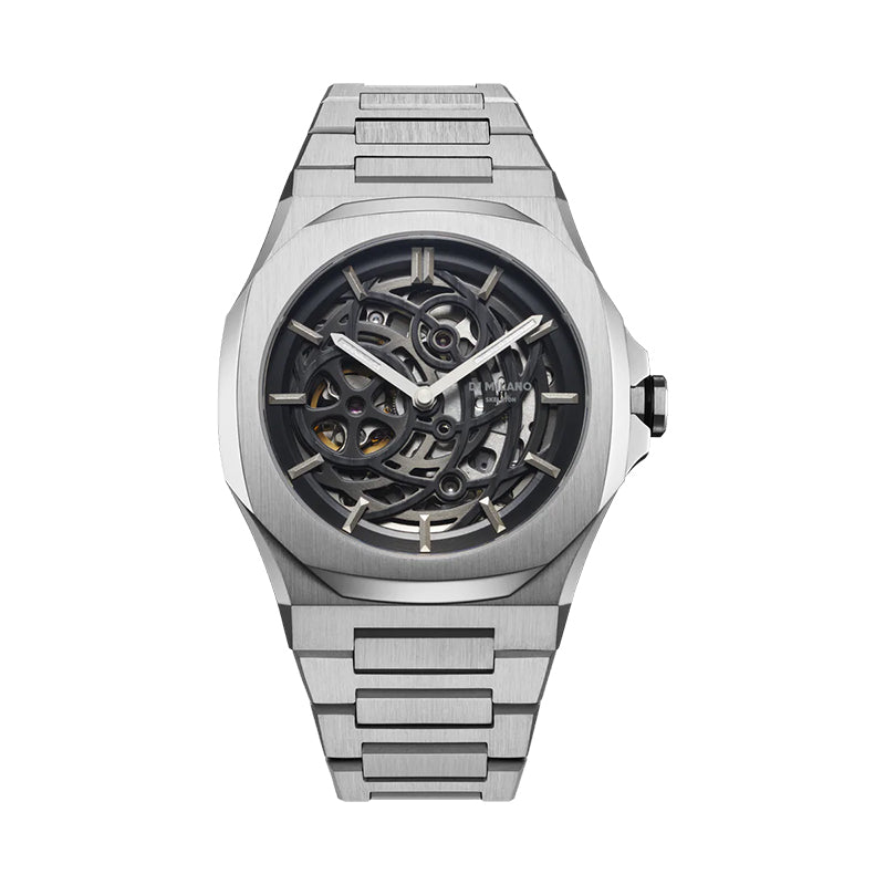 Watch D1 Milano SKELETON Silver SKBJ10