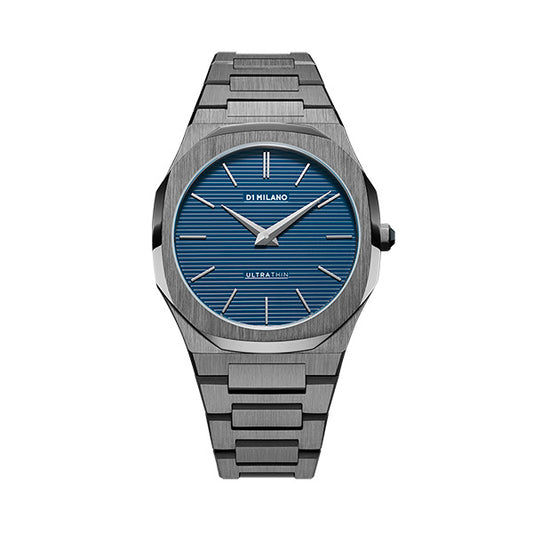 D1 Milano Ultra Thin Blue Watch 40mm D1-UTBJ12