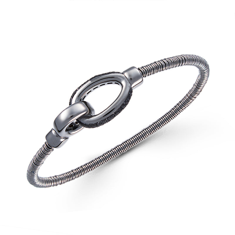 Pulsera  POLVERE DI SOGNI Rutenio Negro WPLVB1585