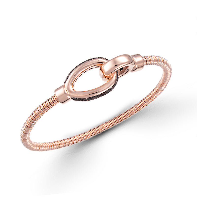 Pulsera POLVERE DI SOGNI Rosa Marron Talla S