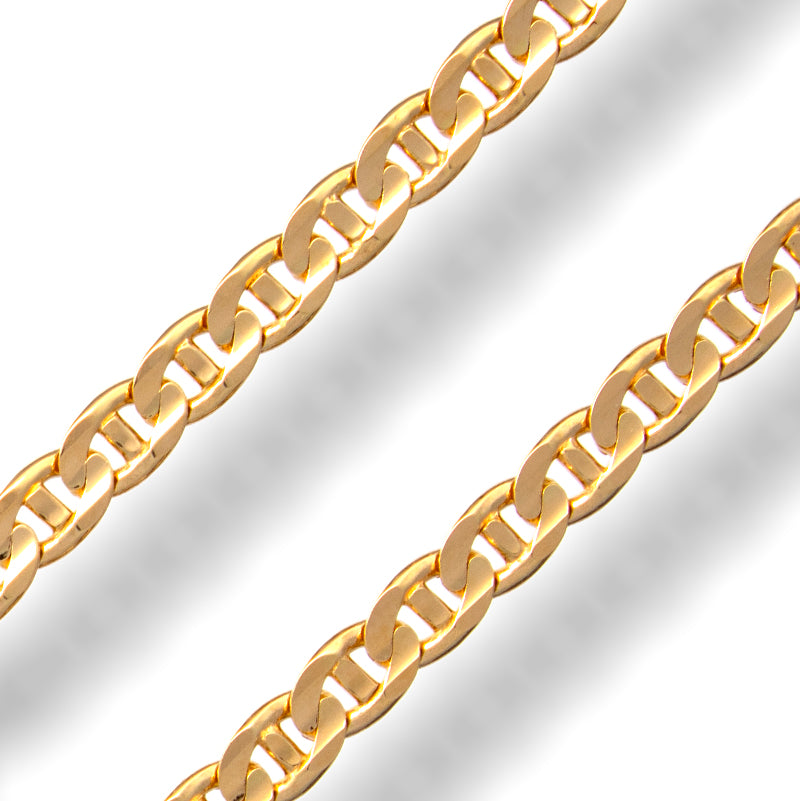 Solid 18k Yellow Gold Chain