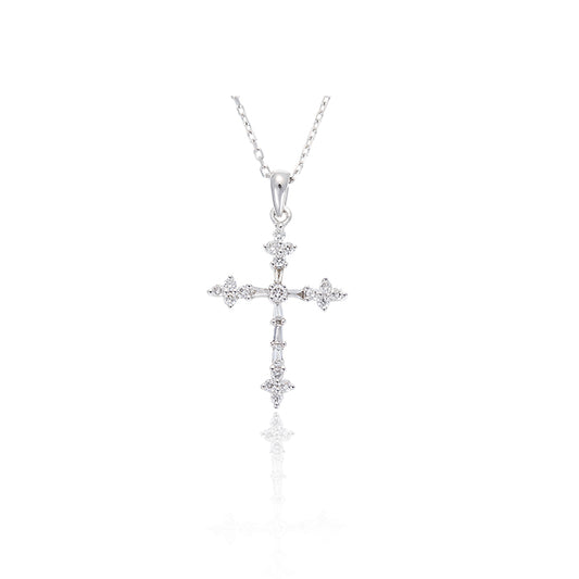 Imperial Cross white gold and diamond cross