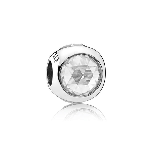 Pandora Radiant Drop Charm 792095CZ White