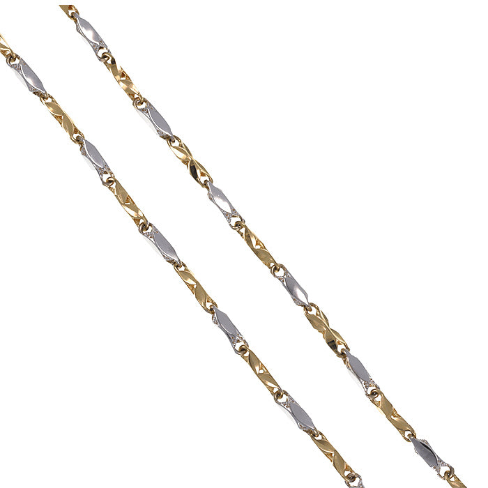 60cm Bicolor Fantasy Chain for Men
