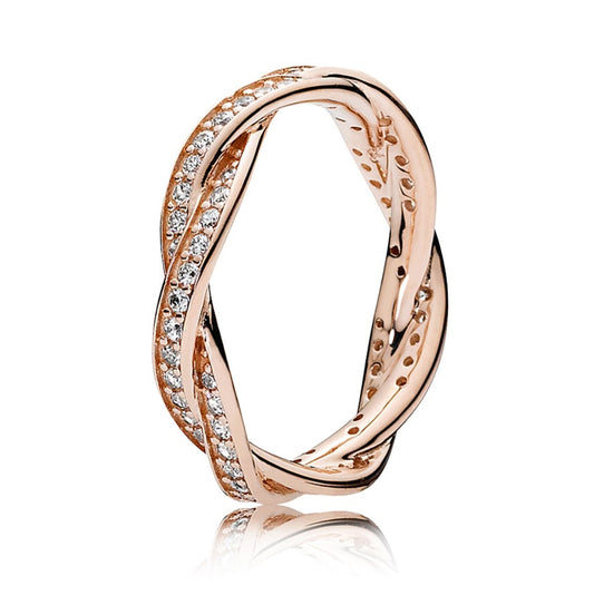 Pandora Rose Twist of Fate Ring