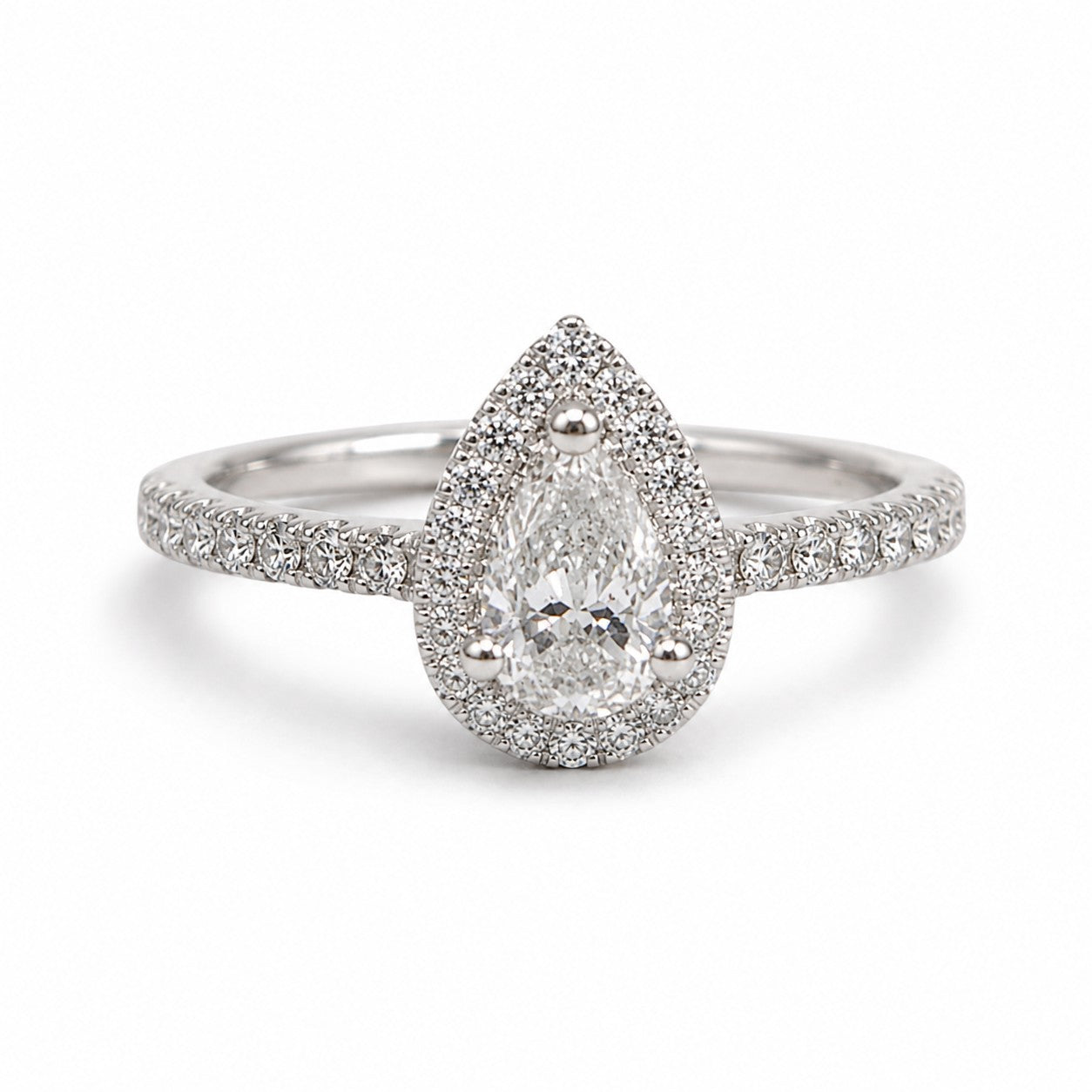SORTIJA ORO BLANCO 18KT CON DIAMANTE