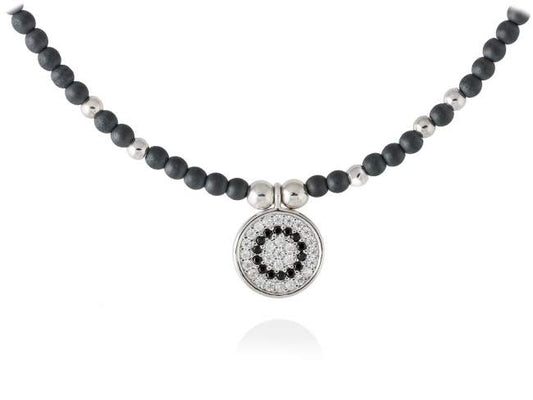 GARGANTILLA PLATA FULL MOON 90413GB