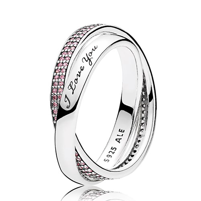 Pandora Engagement Ring Size 52 in Silver